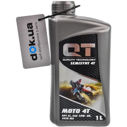 QT Moto 10W-40 моторна олива 4T