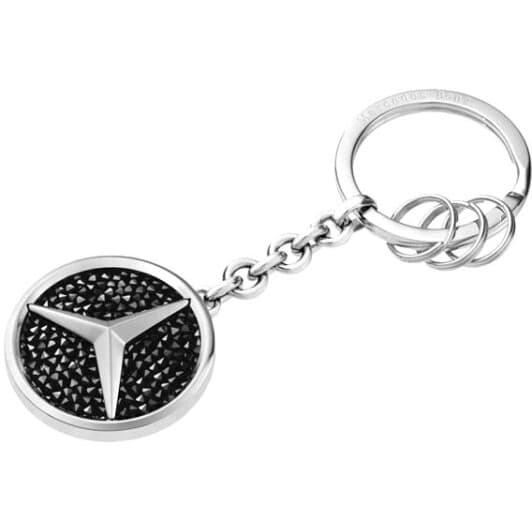 Брелок Mercedes-Benz Saint-Tropez з логотипом сірий + чорний B66952740
