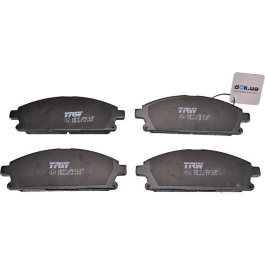GDB3293 TRW Тормозные колодки для Nissan X-Trail