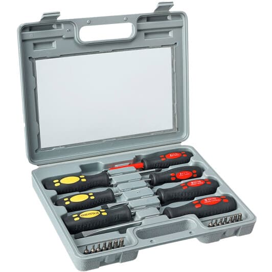 Набір викруток з набором бит Top Tools 39D120
