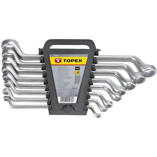 Набор ключей накидных Topex 35D856 6-22 мм 8 шт
