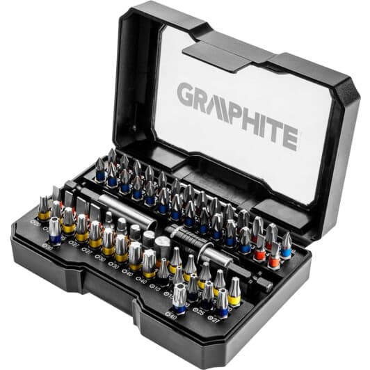 Набор бит с держателем Graphite 56h600 58 шт.
