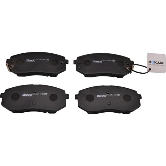 MPK34 Mando Тормозные колодки