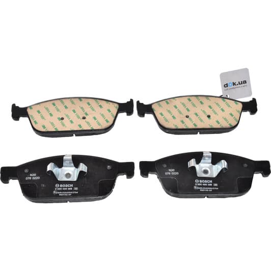 0986495388 Bosch Тормозные колодки