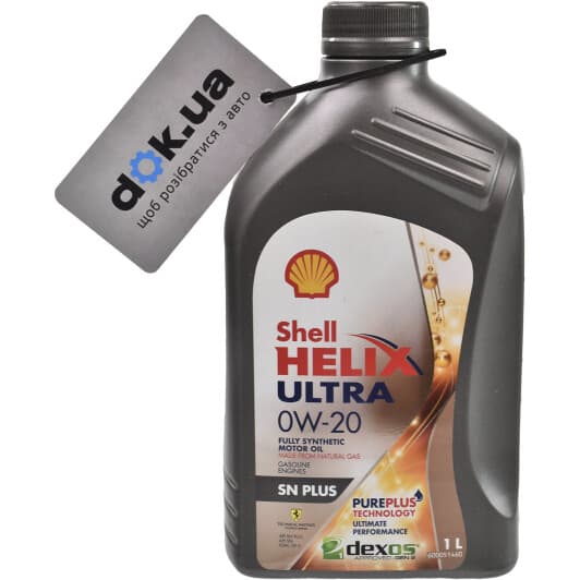 Shell Helix Ultra SN 0W-20 (1 л) моторное масло