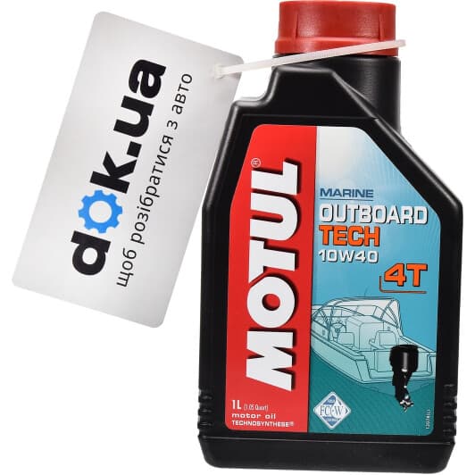 Motul Outboard Tech 10W-40 моторное масло 4T