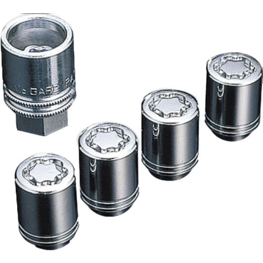 Комплект гаек-секреток с ключом Nissan ke40989066