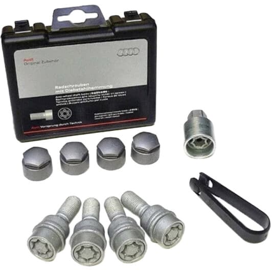 Комплект болтов-секреток с ключом VAG 82a071455