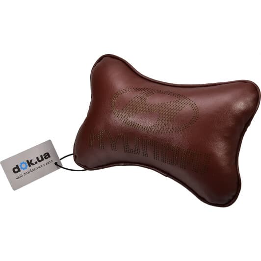 Подушка-підголовник StatusCASE коричнева Hyundai ap007202