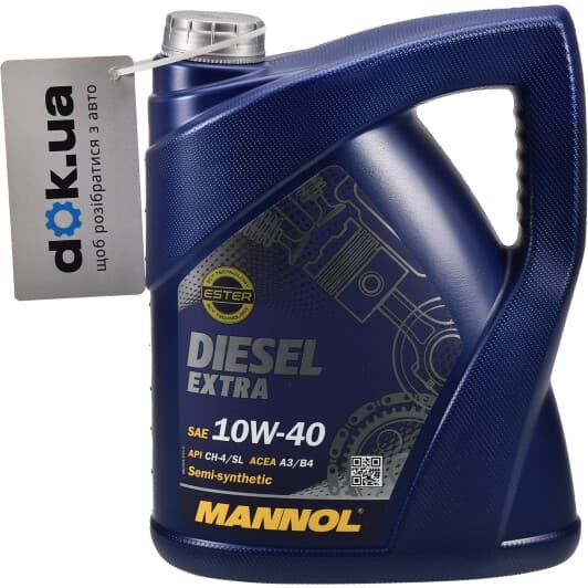 Mannol Diesel Extra 10W-40 (5 л) моторное масло