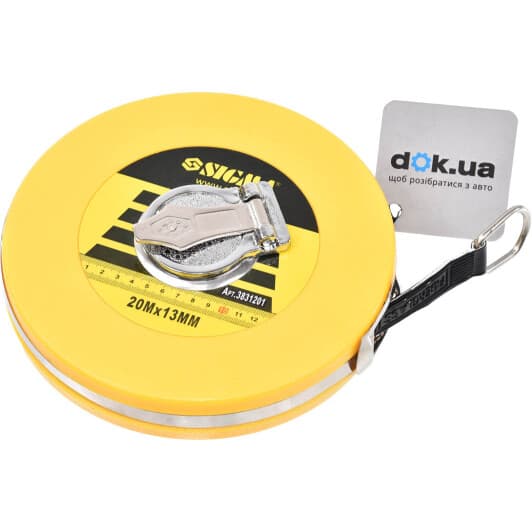 Рулетка Sigma 3831201 20 м