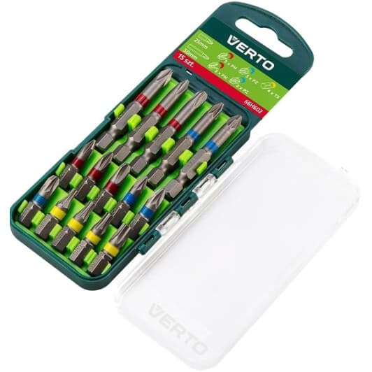 Набір бит Verto 66H02 15 шт.