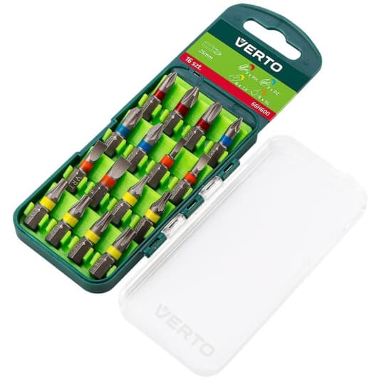 Набір бит Verto 66H600 16 шт.