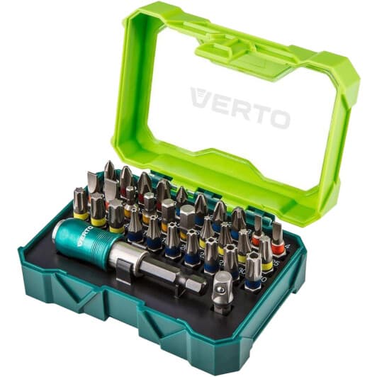 Набір бит з тримачем Verto 66H620 30 шт.