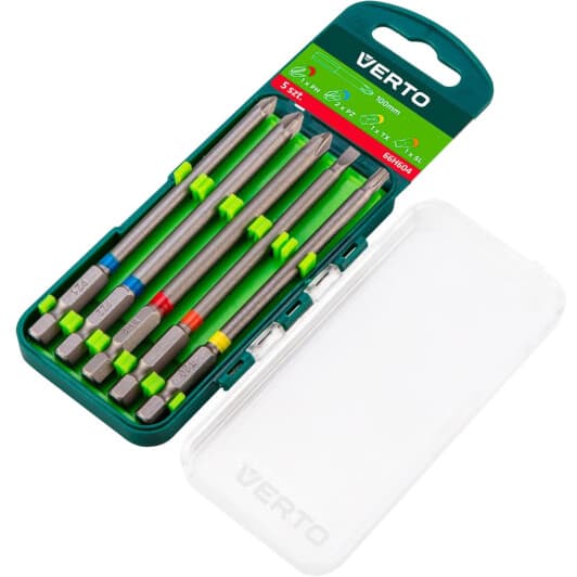 Набір бит Verto 66H604 5 шт.