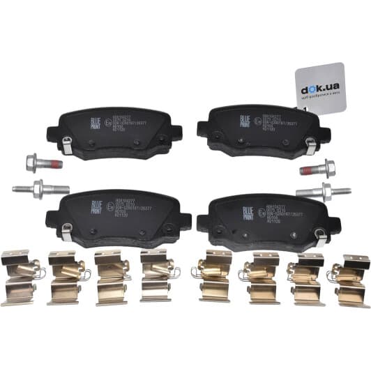 ADA104277 Blue Print Тормозные колодки для Jeep Cherokee