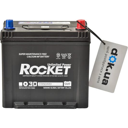 Аккумулятор Rocket 6 CT-60-R Standard SMF65D23L