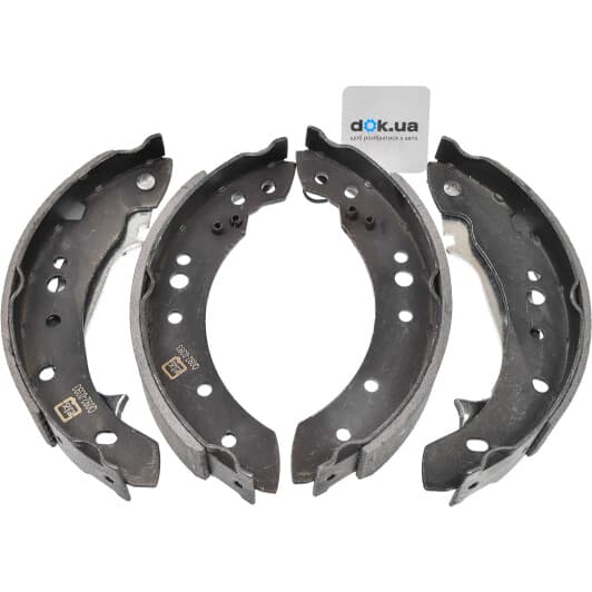 Q0920393 Q-Fix Тормозные колодки для Mitsubishi Colt