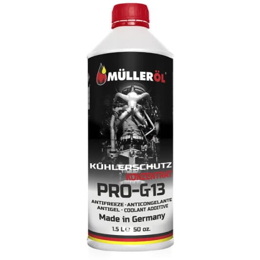 Mullerol Pro G13 фиолетовый 1,5 л (DE10002) концентрат антифриза
