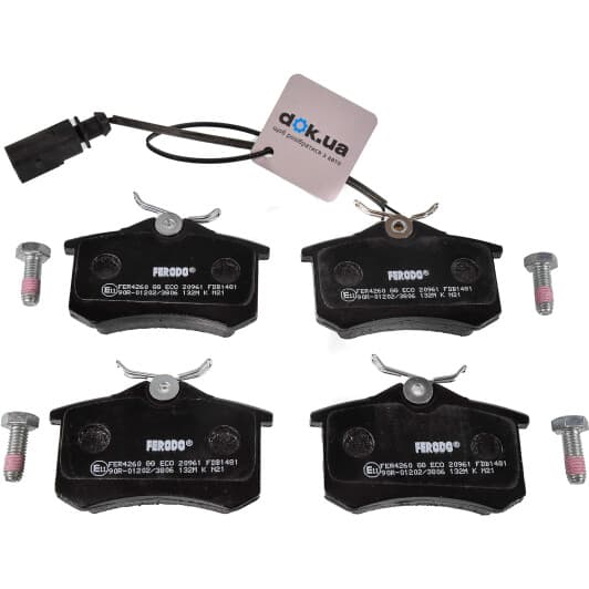 FDB1481 Ferodo Тормозные колодки