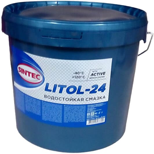 Sintec Литол-24 литиевая смазка, 5 л (81828)