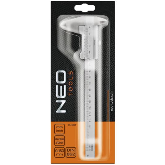 Штангенциркуль нониусный Neo Tools 75-001