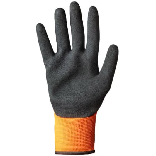 Рукавички робочі Neo Tools трикотажні з нітриловим покриттям помаранчеві