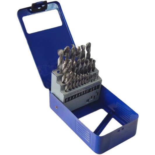 Набор сверл Forsage спиральных по металлу F-924U1A 1.5-13 мм 29 шт.