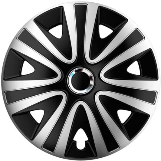 Комплект колпаков на колеса Argo Rialto Pro цвет серебристый + черный R13