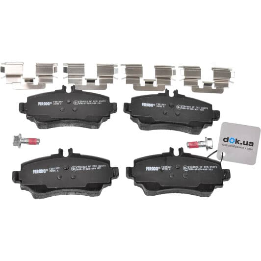 FDB1357 Ferodo Тормозные колодки для Mercedes A-Class