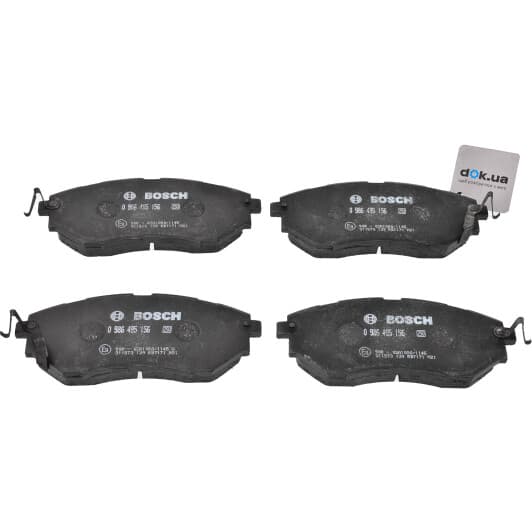0 986 495 156 Bosch Тормозные колодки