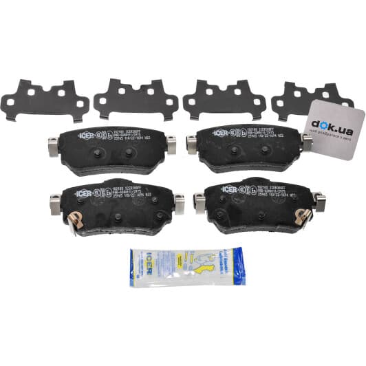 182188 Icer Тормозные колодки