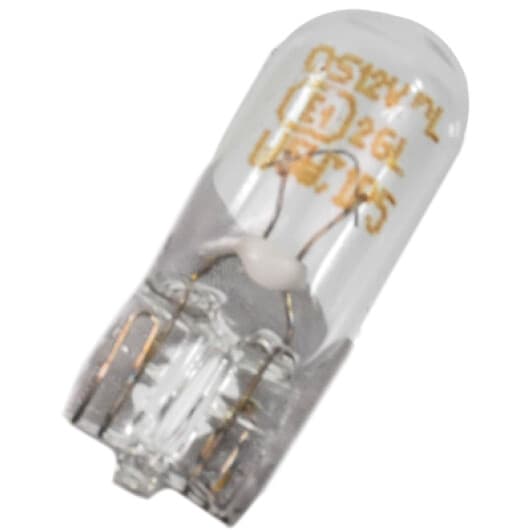 Автолампа Osram Ultra Life W5W W2,1x9,5d 5 W прозрачная 2825ULT