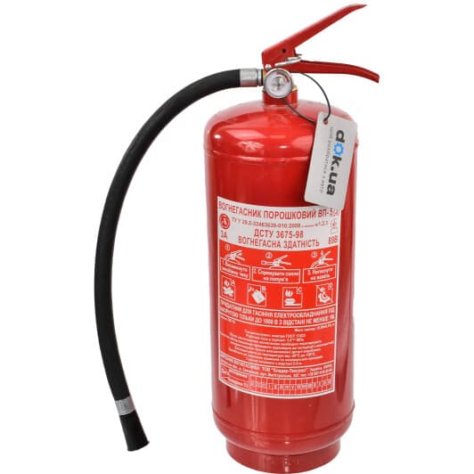 Перезарядный огнетушитель Vitol порошковый
