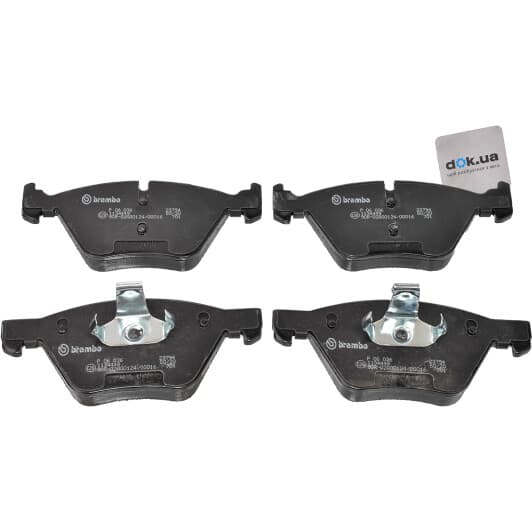 P 06 036 Brembo Гальмівні колодки