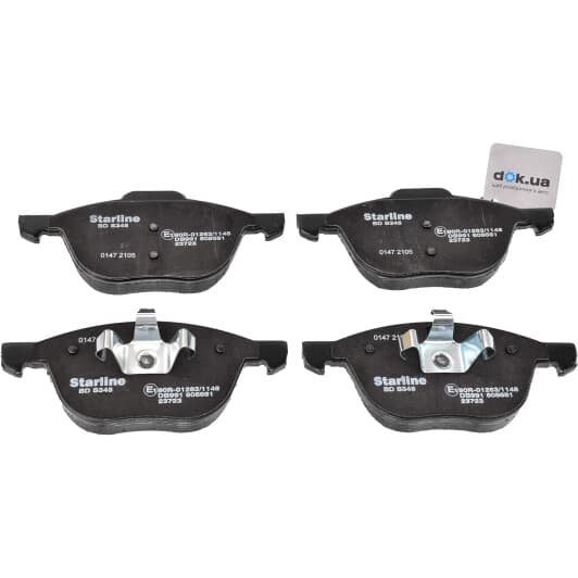 BDS345 Starline Тормозные колодки