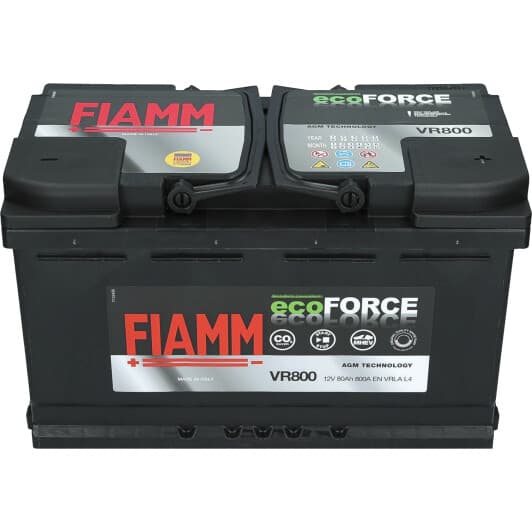 Аккумулятор Fiamm 6 CT-80-R Ecoforce AGM VR800