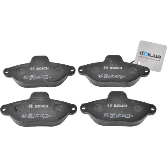 0 986 495 255 Bosch Тормозные колодки