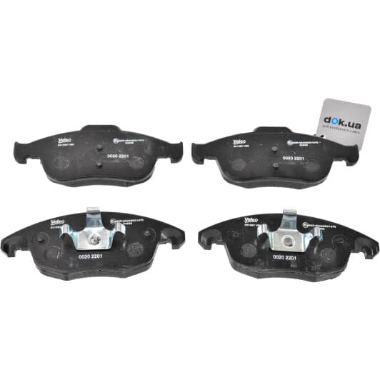 301997 Valeo Гальмівні колодки