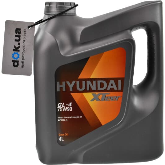 Hyundai XTeer GL-4 75W-90 (4 л) трансмиссионное масло