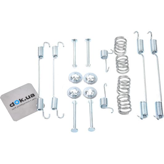 1050021 OJD (Quick Brake) Монтажный комплект барабанных тормозных колодок