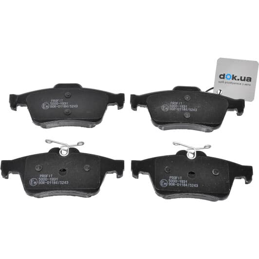 5000-1931 Profit Тормозные колодки