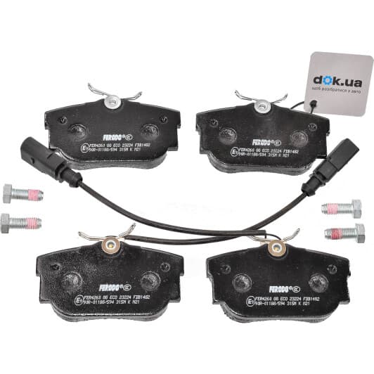 FDB1482 Ferodo Тормозные колодки