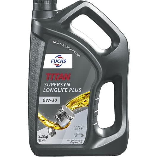 Fuchs Titan Supersyn Long Life Plus 0W-30 (5 л) моторное масло