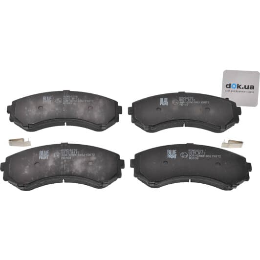ADM54278 Blue Print Тормозные колодки для Mazda E-Series