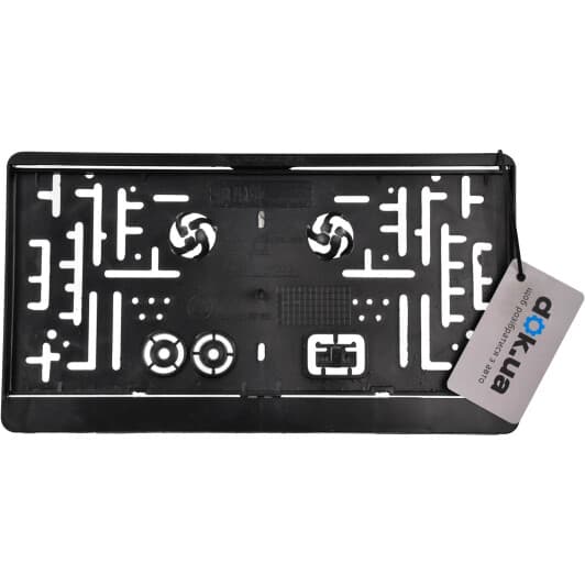 Рамка номерного знака Poputchik 24-203 цвет черный