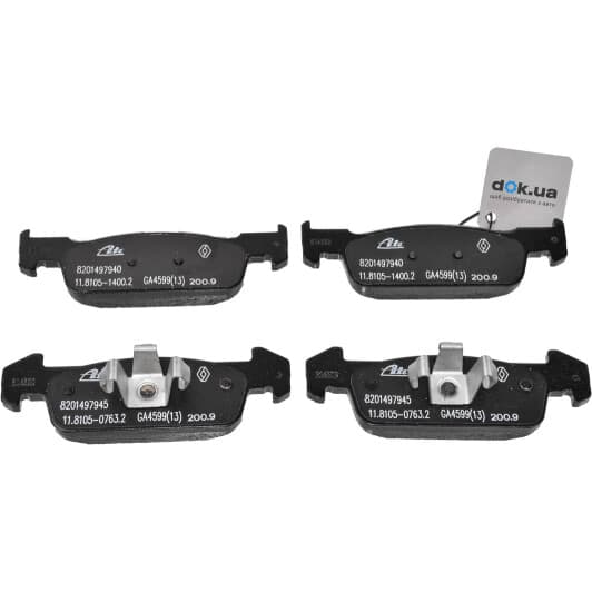 410602396R Renault / Dacia Гальмівні колодки