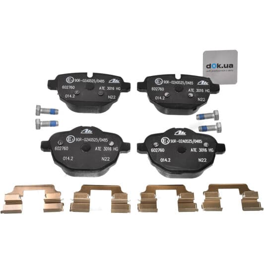13.0460-2760.2 ATE Гальмівні колодки