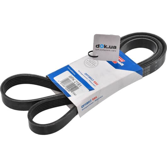 6 PK 2191 Optibelt Поліклиновий ремінь
