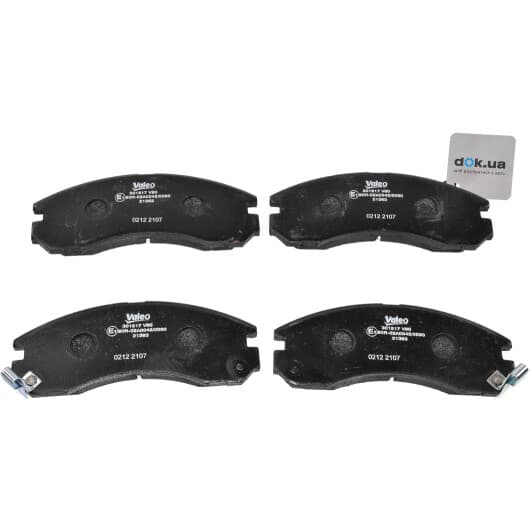 301517 Valeo Гальмівні колодки